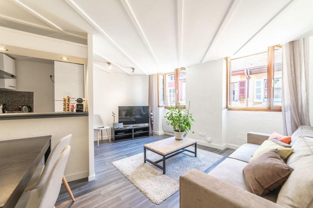 Le Saint Jean - Appartement Rue Carnot Pour 2 - 4 Pers Annecy Exteriér fotografie